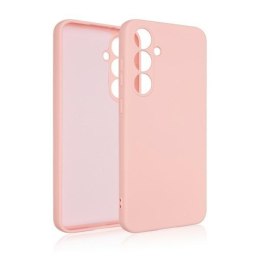 Beline Etui Silicone Samsung S24 FEróżowo-złoty/rose gold