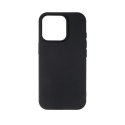 Beline Etui Silicone iPhone 16 Pro 6.3" czarny/black