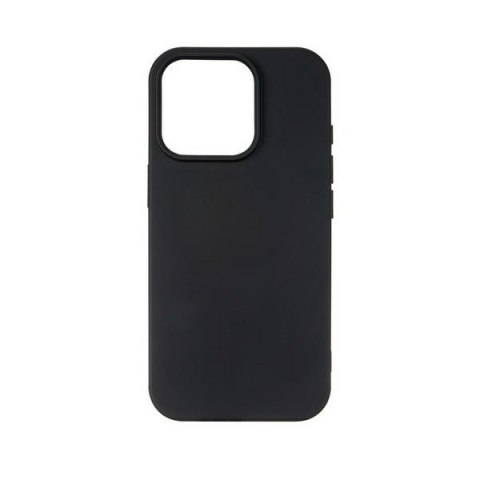 Beline Etui Silicone iPhone 16 Pro 6.3" czarny/black
