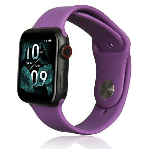 Beline pasek Apple Watch Silicone38/40/41mm fioletowy /purple
