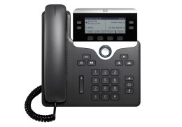 Cisco 7841 telefon VoIP Czarny, Srebrny 4 linii LCD