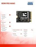 Dysk SSD IRDM PRO NANO M.2 2230 512GB 5100/4600