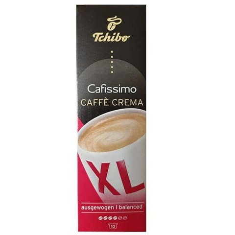 Kawa w kapsułkach Tchibo Cafissimo Caffe Crema XL 10 Części