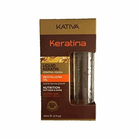 Odżywka Keratin Liquid Kativa Keratina Líquida (60 ml)