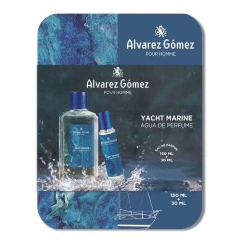 Zestaw Perfum dla Mężczyzn Alvarez Gomez YACHT MARINE EDP 2 Części