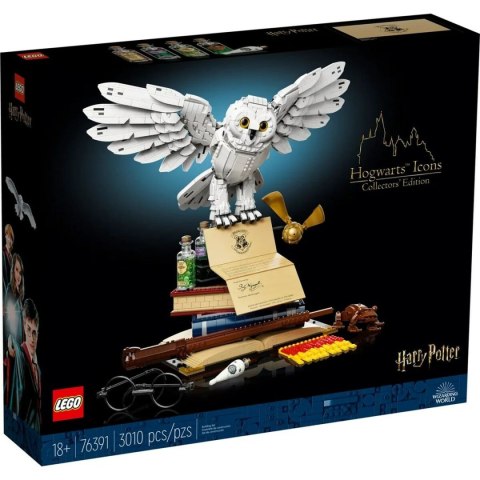 Zestaw do budowania Lego HOGWART ICONOS - EDICIÓN COLECCIONISTA Czarny