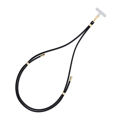 3MK EasyClip Black (gold)Smycz do telefonu