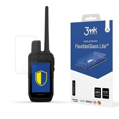 Szkło hybrydowe 3MK FlexibleGlass Lite do Garmin Alpha 300K