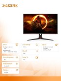 Monitor 24G2ZE 23.8 LED 240Hz HDMIx2 DP