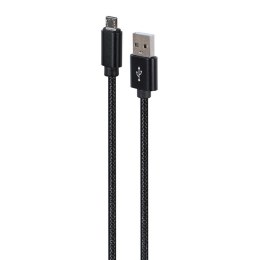 Kabel USB do Micro USB GEMBIRD CCDB-mUSB2B-AMBM-6 Czarny 1,8 m