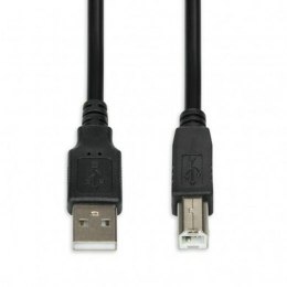 Kabel USB A na USB B Ibox IKU2D Czarny 3 m