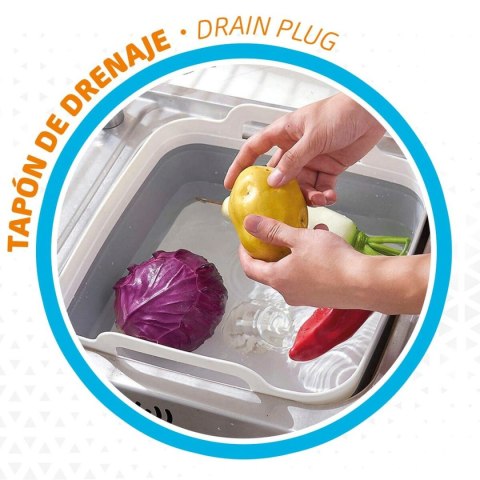 Zlewozmywak Aktive Składany 8,5 L Kemping 30,5 x 20 x 30 cm 6 Sztuk