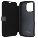 BMW BMBKP16X23RMRLK iPhone 16 Pro Max 6.9" czarny/black bookcase Signature Leather Wordmark