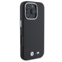 BMW BMHCP16X23PMWK iPhone 16 Pro Max 6.9" czarny/black hardcase M Smooth Full Wrapped Metal