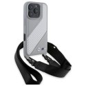 BMW BMHCP16L23PSCCG iPhone 16 Pro 6.3" szary/grey hardcase M Edition Carbon Stripe & Strap