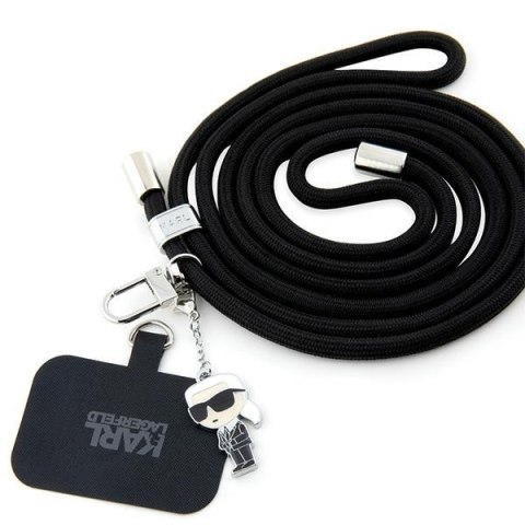 Karl Lagerfeld KLUCNMSCKIK UniversalCBDY Cord pasek czarny/black
