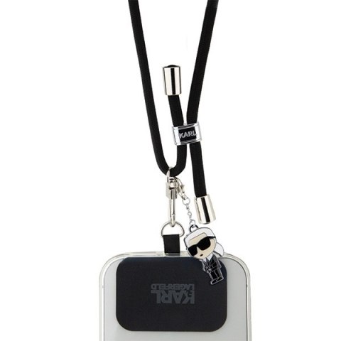 Karl Lagerfeld KLUCNMSCKIK UniversalCBDY Cord pasek czarny/black