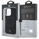 Mercedes MEHMP16L23SUTTK iPhone 16 Pro 6.3" czarny/black hardcase Silicone Tonal Logo MagSafe