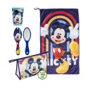 Dziecięcy Zestaw Podróżny WC dla dzieci Mickey Mouse Niebieski (23 x 16 x 7 cm) (4 pcs)