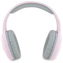 Hello Kitty słuchawki nauszne BluetoothHKBHA1BKHLMP różowe/pink Metal Logo