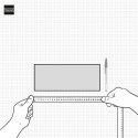 Planer roczny Finocam Szary Papier 29 x 11,6 cm