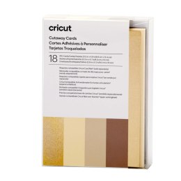 Karty do przycinania do ploterów tnących Cricut Neutrals R10