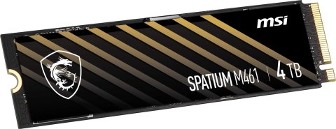 MSI SPATIUM M461 PCIe 4.0 NVMe M.2 4TB PCI Express 4.0 3D NAND