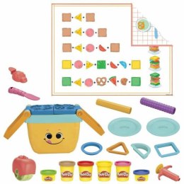 Zabawa z Plasteliną Play-Doh PICNIC SHAPES STARTER SET Wielokolorowy