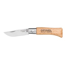 Brzytwa Opinel Nº2 Stal nierdzewna drewno bukowe 3,5 cm