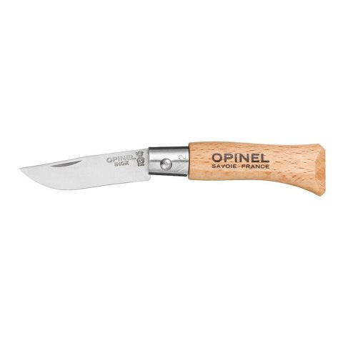 Brzytwa Opinel Nº2 Stal nierdzewna drewno bukowe 3,5 cm