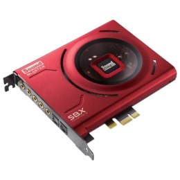 Creative Karta dźwiękowa Sound Blaster Z SE PCI-e czerwony/red