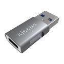 Kabel USB Aisens Szary