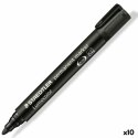 Marker permanentny Staedtler Lumocolor 352-9 Czarny (10 Sztuk)