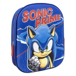 Plecak szkolny Sonic Niebieski 25 x 10 x 31 cm