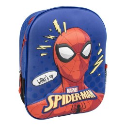 Plecak szkolny Spider-Man Niebieski 8 X 32 X 26 CM