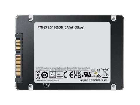 Samsung PM893 3,84 TB 2.5" Serial ATA III V-NAND TLC