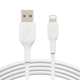 Kabel USB do Lightning Belkin CAA001BT1MWH Biały 1 m (1 Sztuk)