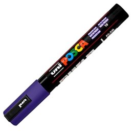 Marker farby akrylowe POSCA PC-5M Ciemnoniebieski 1,8-2,5 mm (6 Sztuk)