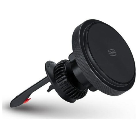 3MK Car MagCharger uchwyt z ładowaniem indukcyjnym 15W do kratki wentylacyjnej czarny/black
