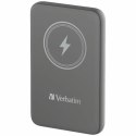 Verbatim Powerbank indukcyjny `n` Go 15W10000mAh Wireless Magnetic szary/grey 32249