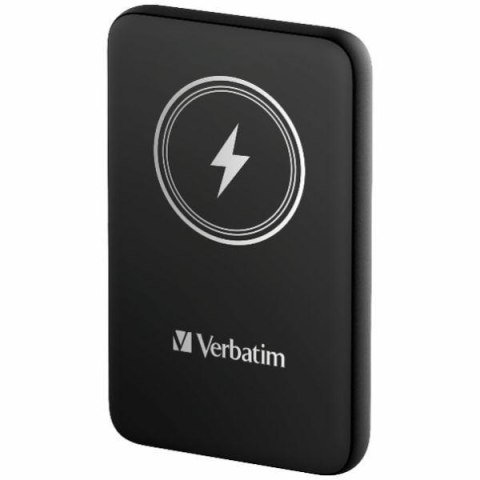 Verbatim Powerbank indukcyjny `n` Go 15W5000mAh Wireless Magnetic czarny/black 32240
