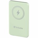 Verbatim Powerbank indukcyjny `n` Go 15W5000mAh Wireless Magnetic zielony/green 32241