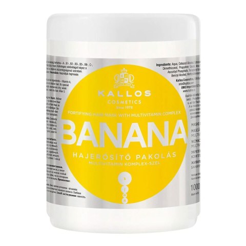 Odżywcza Maska do Włosów Kallos Cosmetics Banana 1 L