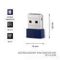 QOLTEC ADAPTER WI-FI BEZPRZEWODOWY STANDARD N | BT 4.0 USB