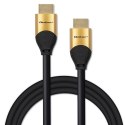 QOLTEC KABEL HDMI V2.1 ULTRA HIGH SPEED 8K | 60HZ | 28AWG | GOLD | 3M