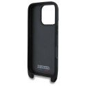 BMW BMHCP16X23PSVTK iPhone 16 Pro Max 6.9" czarny/black hardcase M Edition Carbon Tricolor Lines & Strap