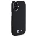 BMW BMHCP16S23PMWK iPhone 16 6.1" czarny/black hardcase M Smooth Full Wrapped Metal