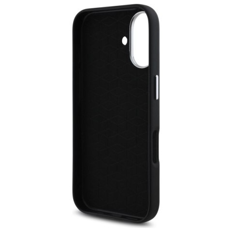 BMW BMHCP16S23PMWK iPhone 16 6.1" czarny/black hardcase M Smooth Full Wrapped Metal