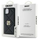 DKNY DKHCP15MPQDSLK iPhone 15 Plus 6.7" czarny/black Quilted Stack Logo