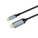 Kabel USB-C do HDMI v2.0b, 3m, miedź CL-184